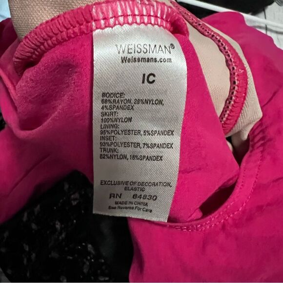 Weissman Glitter Plaid Sassy Skirt Dance Dress Size 7/8 - Picture 10 of 11